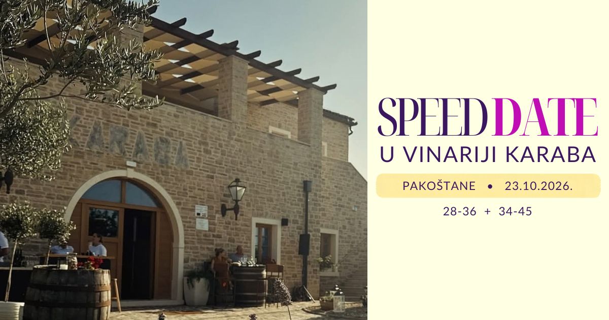 Speed date u Vinariji Karaba, Pakoštane
